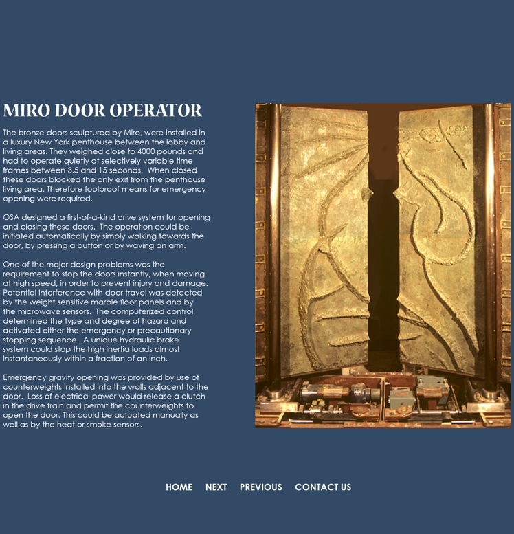 Miro Door Operator