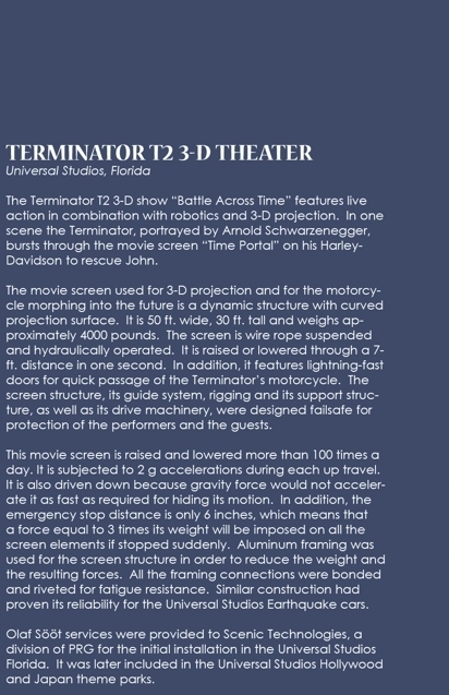 T2 3-D Theater